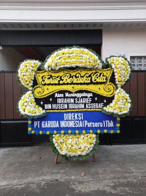 Papan Bunga Duka di Jarai